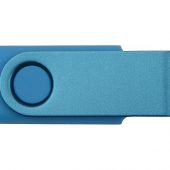 Флеш-карта USB 2.0 8 Gb Квебек Solid, голубой, арт. 018018603