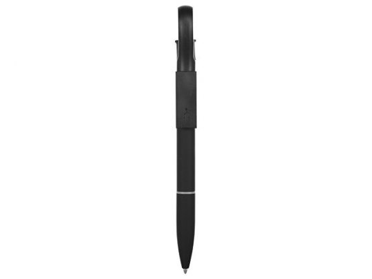 Ручка шариковая с кабелем USB, черный, арт. 017996403
