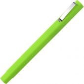 Ручка шариковая пластиковая Quadro Soft, квадратный корпус с покрытием софт-тач, зеленое яблоко, арт. 018054803
