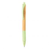 Ручка из бамбука и пшеничной соломы, арт. 017939106