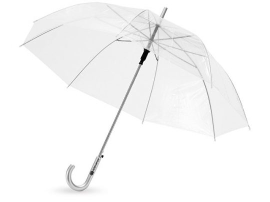 Зонт-трость Клауд полуавтоматический 23, прозрачный (Р), арт. 018254903
