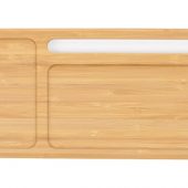 Беспроводное зарядное устройство-органайзер из бамбука Timber, натуральный/белый, арт. 018266803