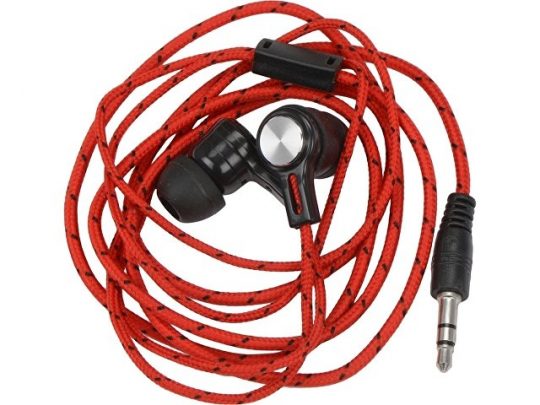 Набор с наушниками и зарядным кабелем 3-в-1 In motion, красный, арт. 018252103