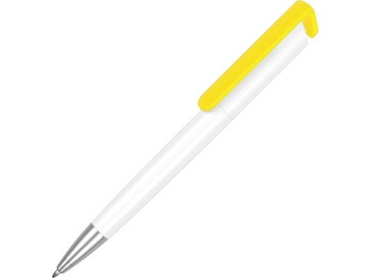 Ручка-подставка Кипер, белый/желтый, арт. 018117403