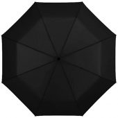 Зонт Ida трехсекционный 21,5, черный (Р), арт. 018254303