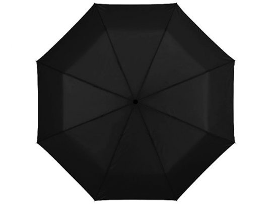 Зонт Ida трехсекционный 21,5, черный (Р), арт. 018254303