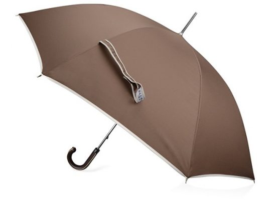 Зонт-трость Ривер, механический 23, коричневый (Р), арт. 018255303