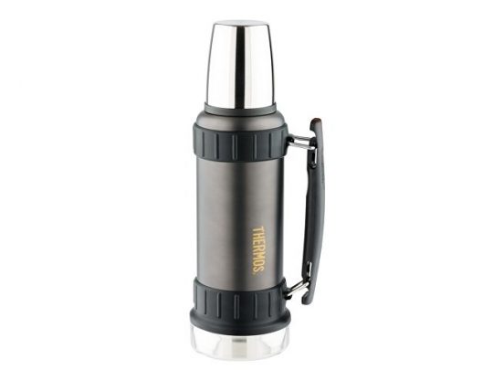 Термос из нерж. стали тм THERMOS 2520 Stainless Steel Vacuum Flask 1.2L, серый, арт. 018382903