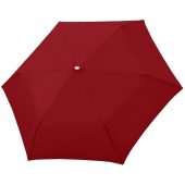 Зонт складной Carbonsteel Slim, красный