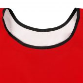 Манишка Outfit, двусторонняя, белая с красным, размер L