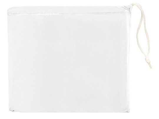 Складывающийся полиэтиленовый дождевик Paulus в сумке, белый, арт. 018378003