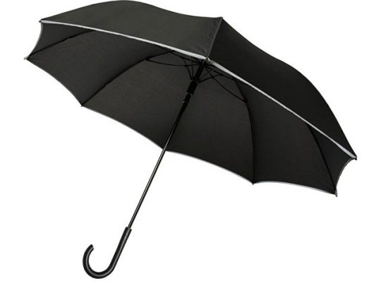 23-дюймовый ветрозащитный полуавтоматический зонт Felice, черный, арт. 018362403