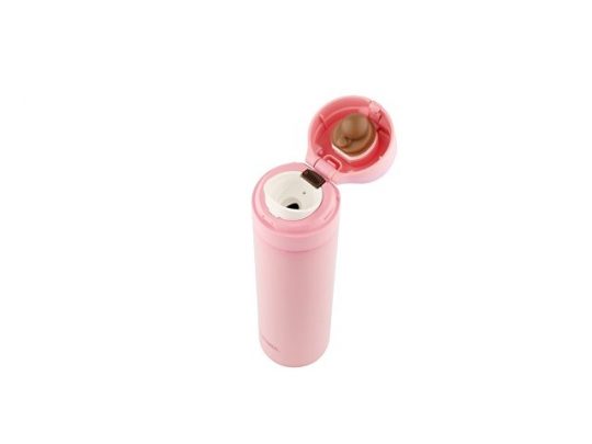 Термос со стальной колбойJNS-450-P SS Vac. Insulated Flask,450ml, розовый, арт. 018386803