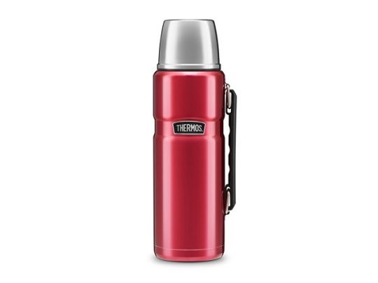 Термос со стальной колбой тм THERMOS SK 2010 Raspberry 1.2L, красный, арт. 018381003