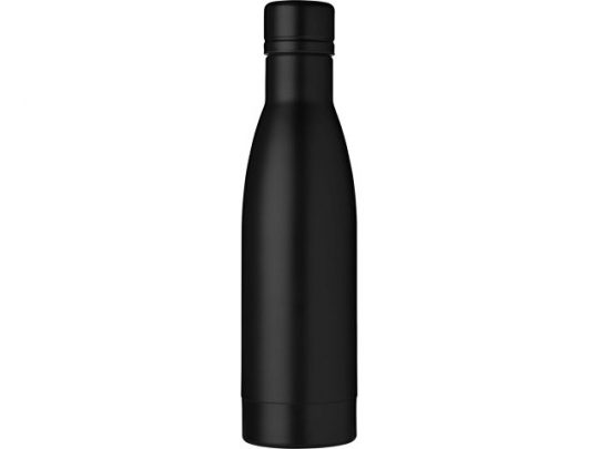 Набор из медной бутылки с вакуумной изоляцией Vasa и щетки, черный, арт. 018364703