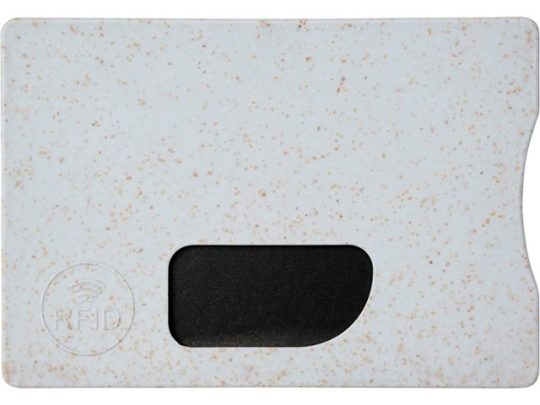 Чехол для карт RFID Straw, серый, арт. 018372903