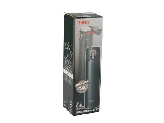 Термос из нерж. стали тм THERMOS JNI-401-MTBK 0.4L, черный, арт. 018385903