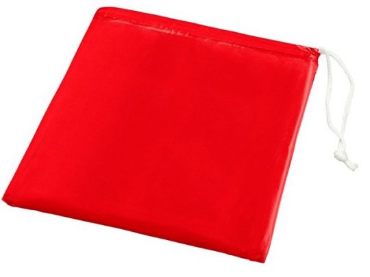 Складывающийся полиэтиленовый дождевик Paulus в сумке, красный, арт. 018377903