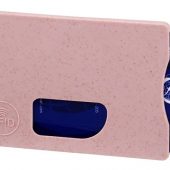 Чехол для карт RFID Straw, розовый, арт. 018372703
