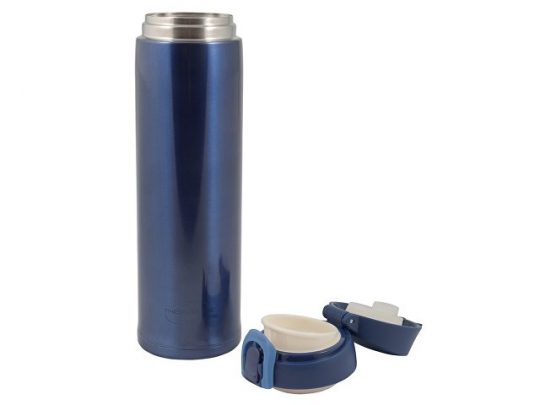 Термос из нерж. стали тм ThermoCafe ТС-600T (Blue), 0.6L, синий, арт. 018389803