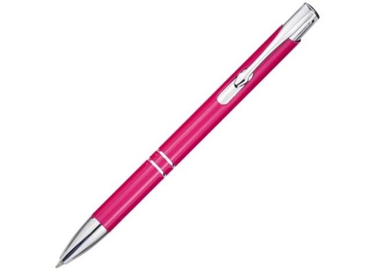 Алюминиевая шариковая кнопочная ручка Moneta, фуксия, арт. 018371203