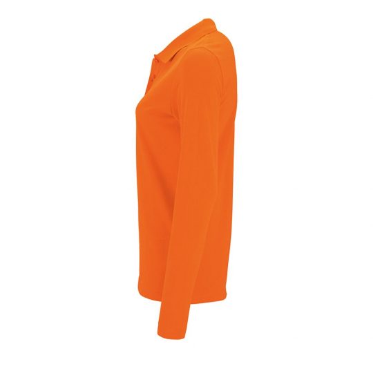 Рубашка поло женская с длинным рукавом PERFECT LSL WOMEN оранжевая, размер L