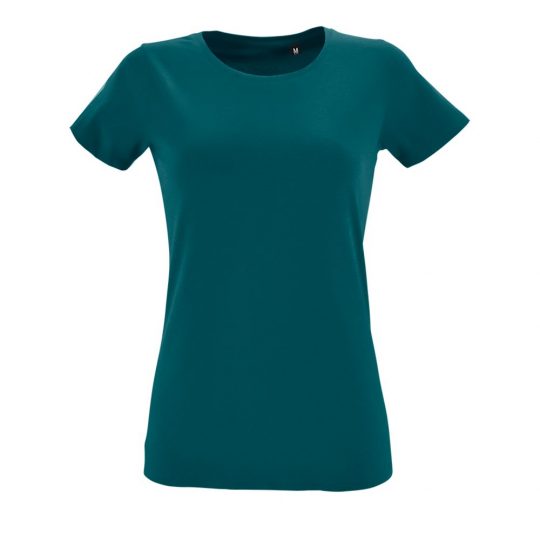 Футболка женская REGENT FIT WOMEN винтажный синий, размер XL