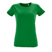 Футболка женская REGENT FIT WOMEN ярко-зеленая, размер XL