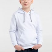 Толстовка с капюшоном детская Kirenga Kids, белая, 12 лет