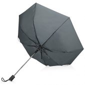 Зонт складной Irvine, полуавтоматический, 3 сложения, с чехлом, серый, арт. 018551403
