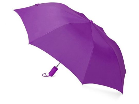 Зонт складной Tulsa, полуавтоматический, 2 сложения, с чехлом, фиолетовый, арт. 018551303
