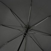 23-дюймовый автоматический зонт Alina из переработанного ПЭТ-пластика, черный, арт. 018947703