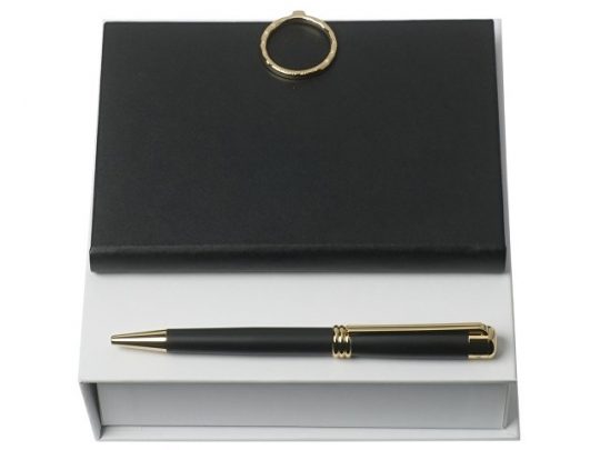 Подарочный набор Boucle Noir: ручка шариковая, блокнот А6. Nina Ricci, арт. 018647603