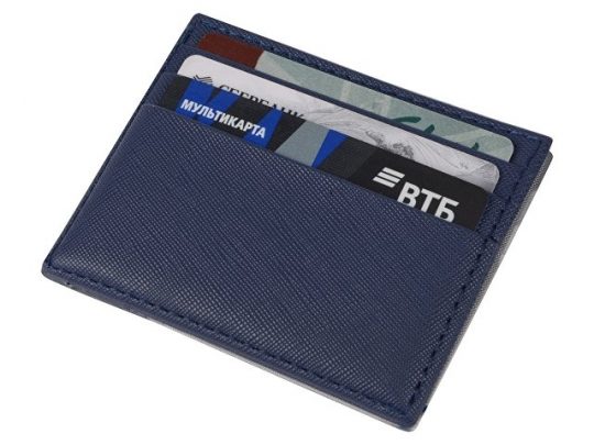 Чехол для карточек и денег Weekend из ПВХ, темно-синий, арт. 018583703