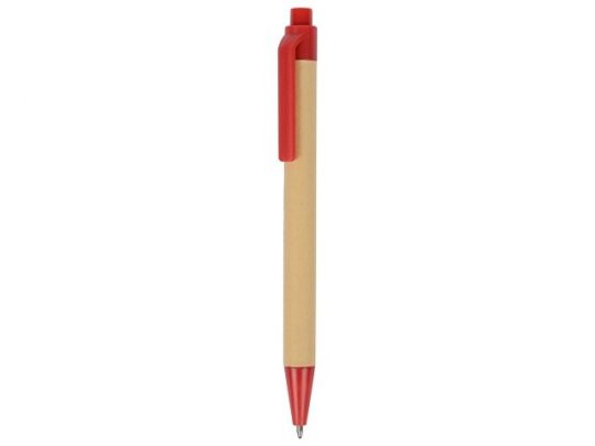 Набор канцелярский с блокнотом и ручкой Masai, красный, арт. 018945703