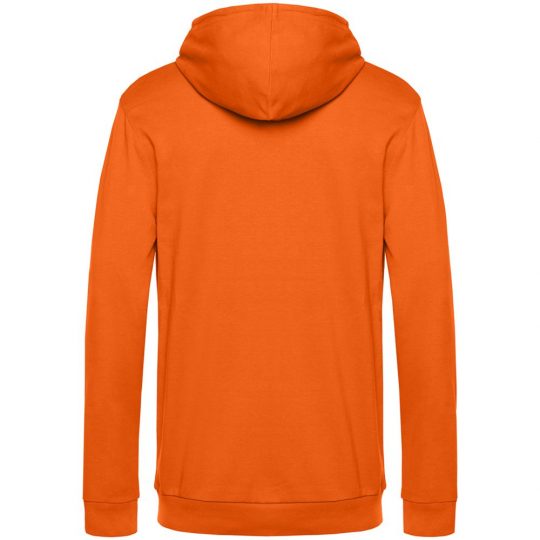 Толстовка с капюшоном унисекс Hoodie, оранжевая, размер M