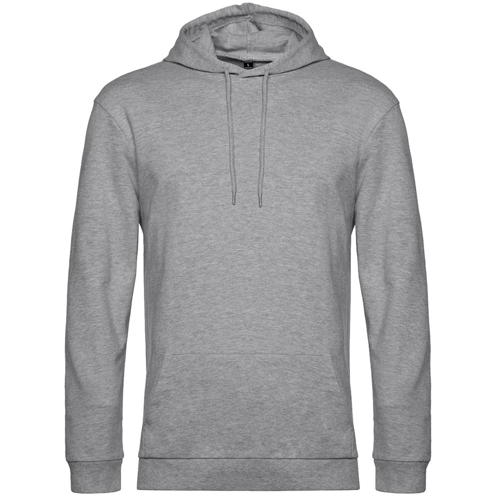 Толстовка с капюшоном унисекс Hoodie, серый меланж, размер 4XL по цене 3  462,0 руб.