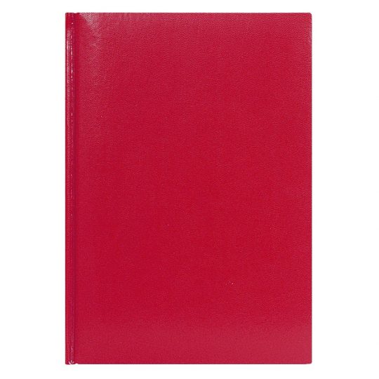 Ежедневник недатированный Manchester 145×205 мм, без календаря, красный