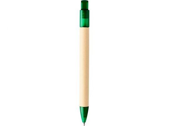 Шариковая ручка Safi из бумаги вторичной переработки, темно-зеленый (черные чернила), арт. 019036803
