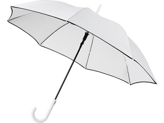 Ветрозащитный автоматический цветной зонт Kaia 23, белый, арт. 019013703