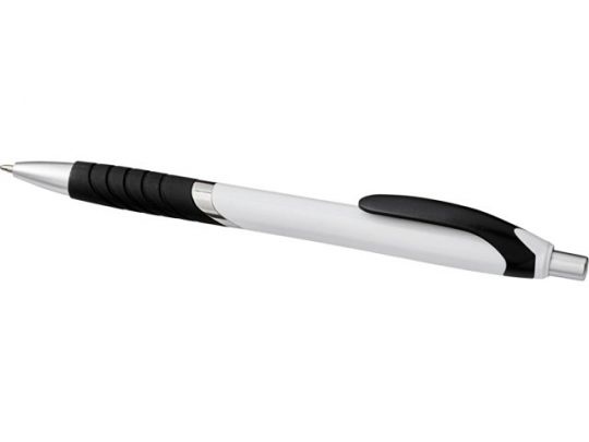 Шариковая ручка Turbo в белом корпусе, черный, арт. 018956903