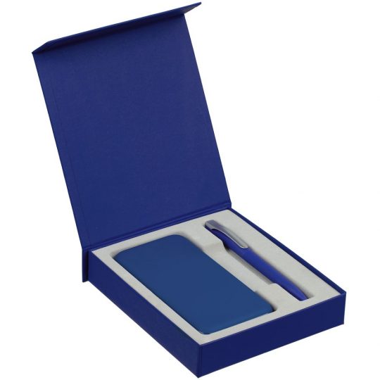 Коробка Rapture для аккумулятора 10000 мАч и ручки, синяя