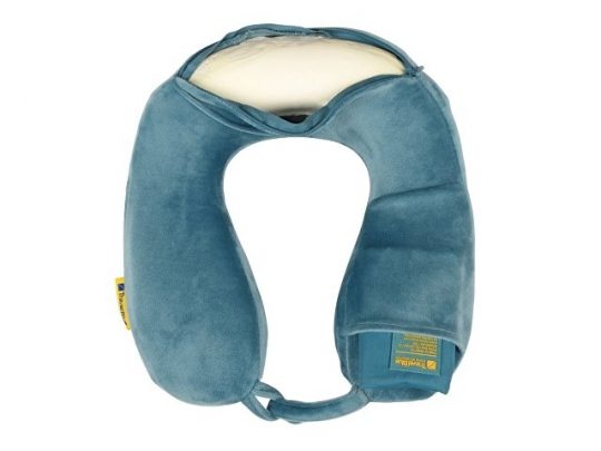 Подушка набивная Travel Blue Tranquility Pillow в чехле на кнопке, синий, арт. 019011903