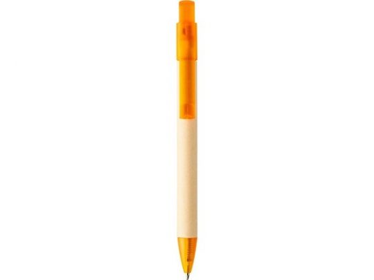 Шариковая ручка Safi из бумаги вторичной переработки, оранжевый (синие чернила), арт. 019036403