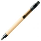 Шариковая ручка Safi из бумаги вторичной переработки, черный (синие чернила), арт. 019037003