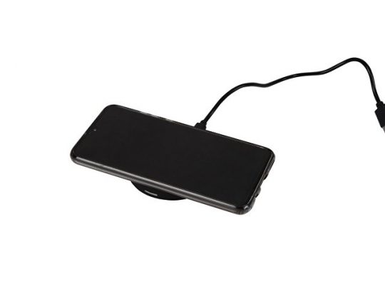 Беспроводное зарядное устройство Sketch с полноцветной печатью, черный, арт. 019012203
