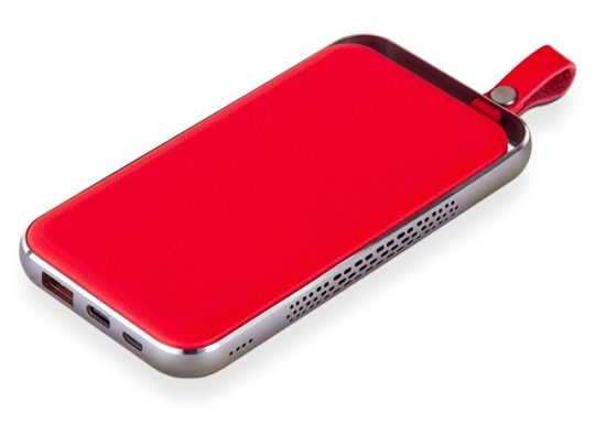 Внешний аккумулятор Rombica NEO Electron Red, 10000 мАч, красный, арт. 019117703