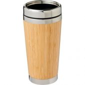 Стакан Bambus с бамбуковой наружной отделкой 450 мл, коричневый, арт. 019066503