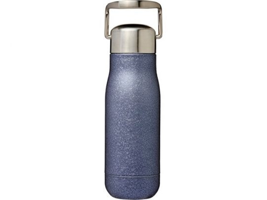Спортивная бутылка Yuki объемом 350 мл с медной вакуумной изоляцией, серый, арт. 018998603