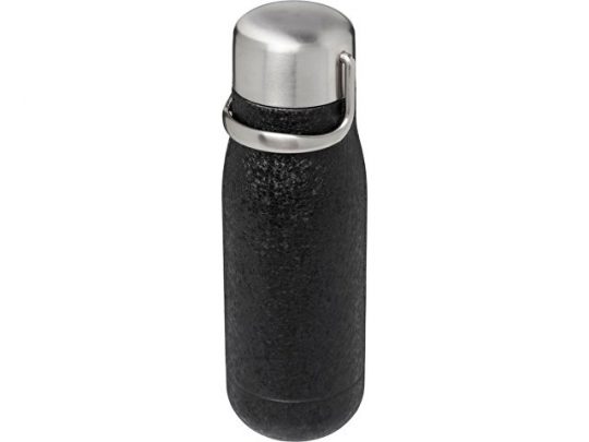 Спортивная бутылка Yuki объемом 350 мл с медной вакуумной изоляцией, черный, арт. 018998903